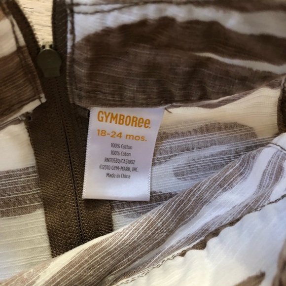 Zebra Print Dress with Crochet Collar - Picture 6 of 6